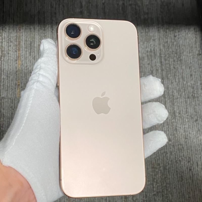  95新  苹果/iPhone 16 Pro Max 256GB 沙漠色钛金属 sim卡限制T-Mobile 编号13820 