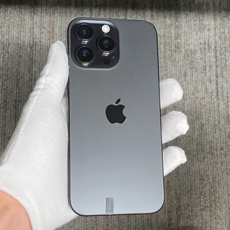 93新 苹果/iPhone 16 Pro Max 256GB 黑色钛金属 sim卡限制T-Mobile 编号47301 