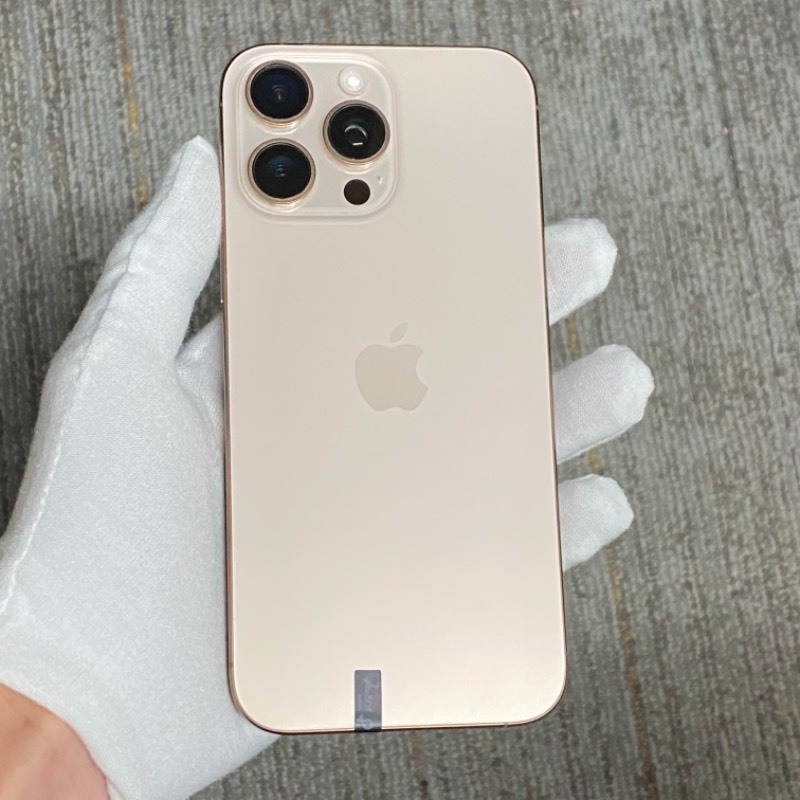 98新 苹果/iPhone 16 Pro Max 256GB 沙漠色钛金属 sim卡限制SPE 编号71503 