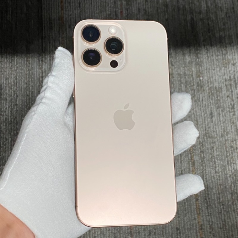 93新 苹果/iPhone 16 Pro Max 256GB 沙漠色钛金属 sim卡限制T-Mobile 编号53235 