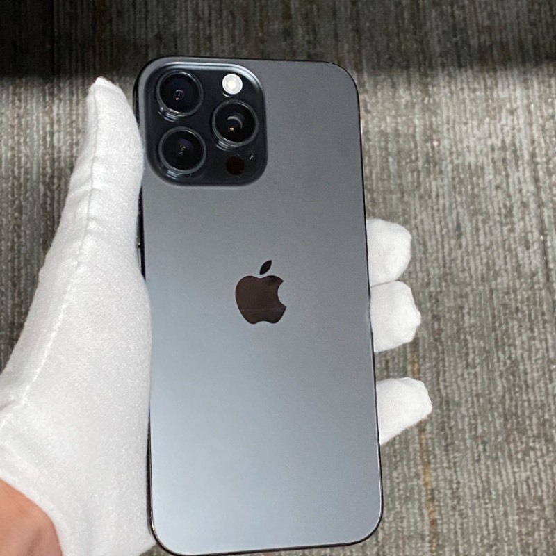 93新 苹果/iPhone 16 Pro Max 256GB 黑色钛金属 sim卡限制T-Mobile 编号56290 