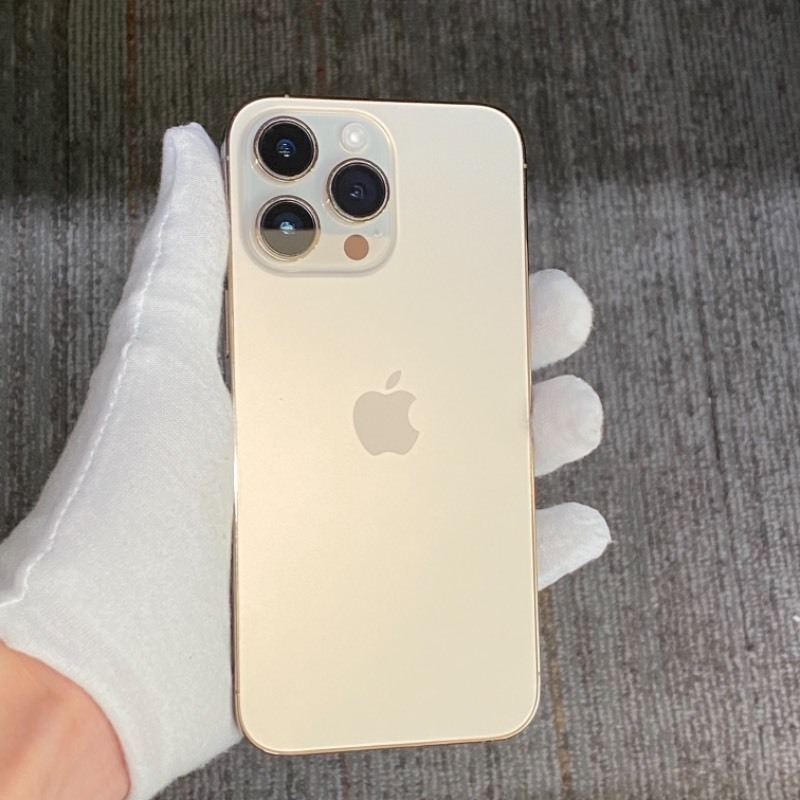 95新 苹果/iPhone 14 Pro Max 256GB 金色 sim卡限制ATT 编号21115 