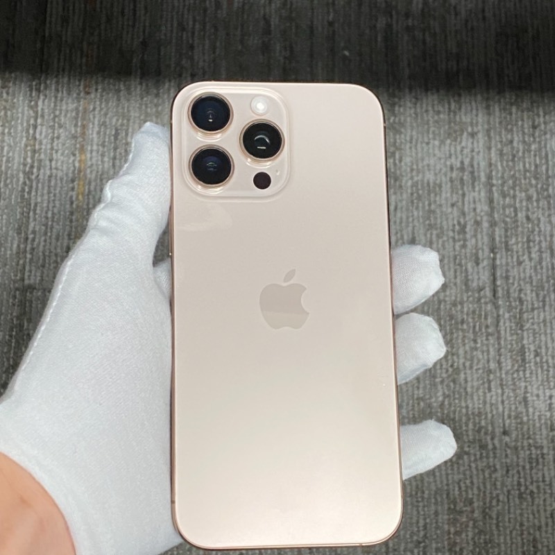 98新 苹果/iPhone 16 Pro Max 256GB 沙漠色钛金属 sim卡限制SPE 编号48150 