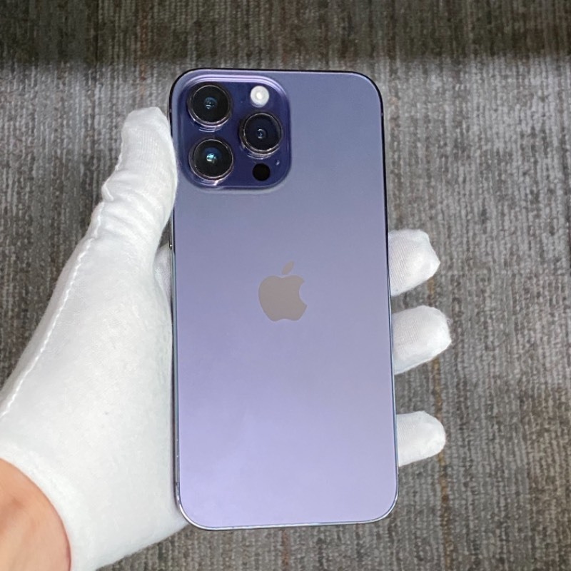 9新 苹果/iPhone 14 Pro Max 256GB 暗紫色 国行 编号40757 