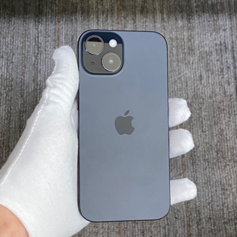 95新 苹果/iPhone 15 128GB 黑色 sim卡限制Ver 编号11222 