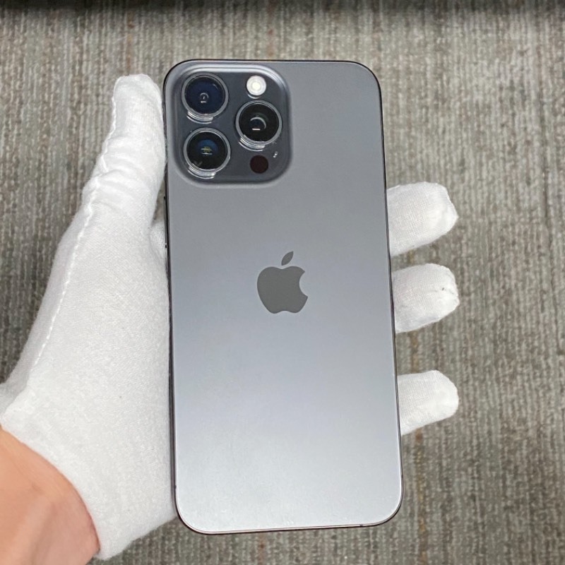 93新 苹果/iPhone 15 Pro Max 256GB 黑色钛金属 sim卡限制Dish 编号48395 