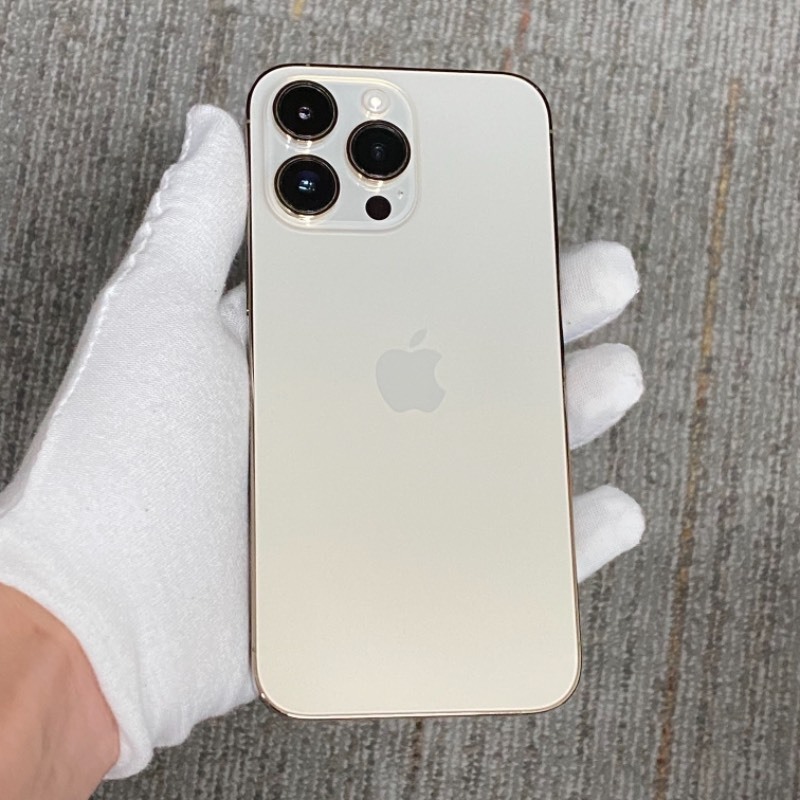 93新 苹果/iPhone 14 Pro Max 256GB 金色 sim卡限制ATT 编号01361 