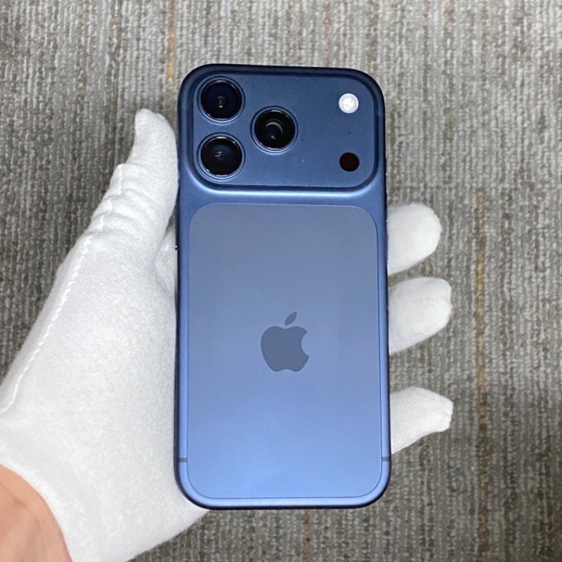 99新 苹果/iPhone 17 Pro 512GB 深蓝色 sim卡限制SPE 编号55579 