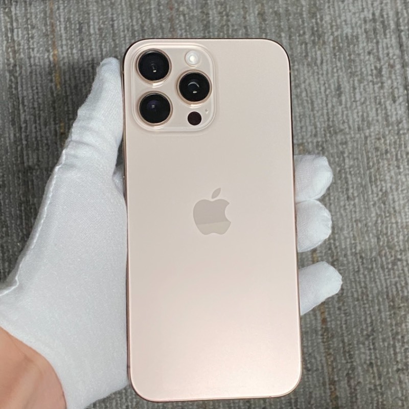 93新 苹果/iPhone 16 Pro Max 1TB 沙漠色钛金属 sim卡限制ATT 编号64009 