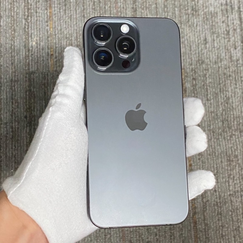 95新 苹果/iPhone 15 Pro Max 1TB 黑色钛金属 sim卡限制Ver 编号06003 