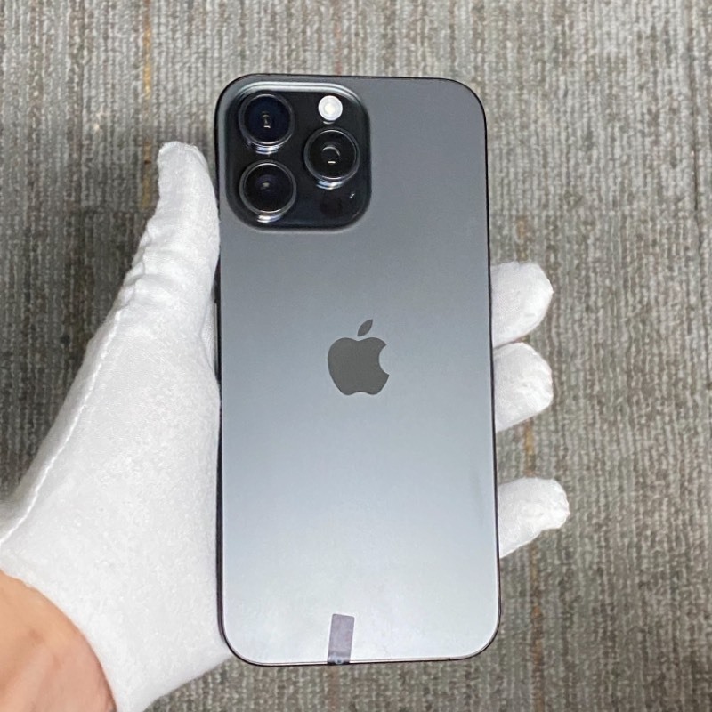 93新 苹果/iPhone 16 Pro Max 256GB 黑色钛金属 sim卡限制SPE 编号20437 