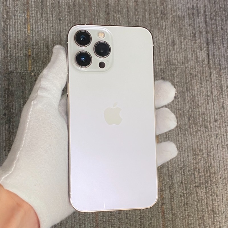 95新 苹果/iPhone 13 Pro Max 128GB 远峰蓝色 sim卡限制T-Mobile 编号97479 