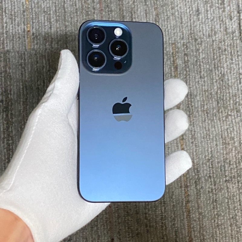 9新 苹果/iPhone 15 Pro 512GB 蓝色钛金属 sim卡限制Ver 编号65612