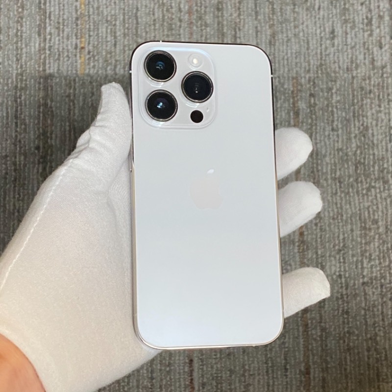 95新 苹果/iPhone 14 Pro 256GB 银色 国行 编号85505 