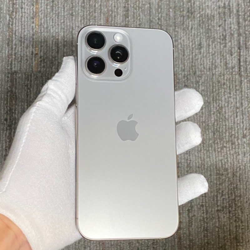 98新 苹果/iPhone 16 Pro Max 256GB 原色钛金属 国行资源机 编号37810 