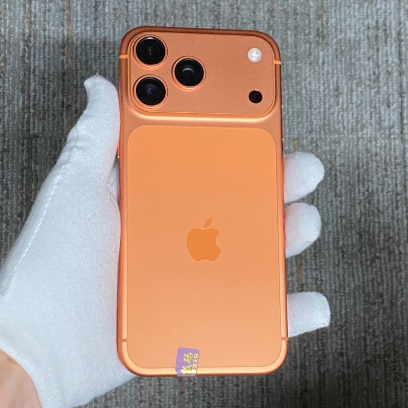 95新 苹果/iPhone 17 Pro Max 256GB 星宇橙色 sim卡限制Ver 编号19618 