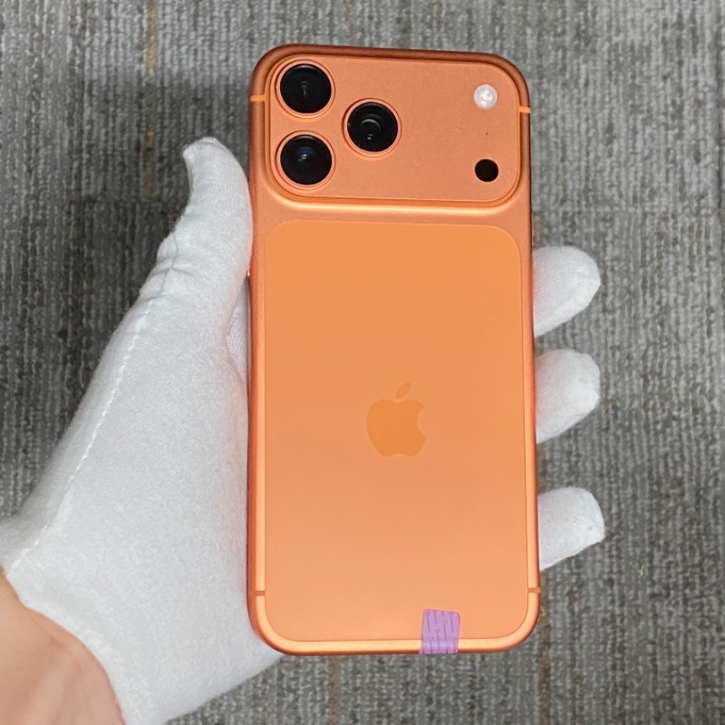 95新 苹果/iPhone 17 Pro Max 256GB 星宇橙色 sim卡限制SPE 编号51462 