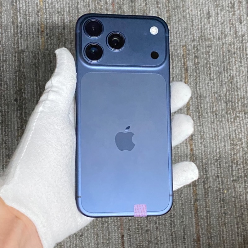 95新 苹果/iPhone 17 Pro Max 256GB 深蓝色 sim卡限制ATT 编号07231 