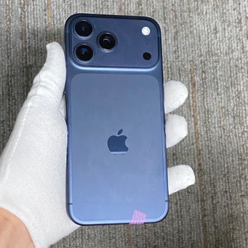 95新 苹果/iPhone 17 Pro Max 256GB 深蓝色 sim卡限制ATT 编号84974 