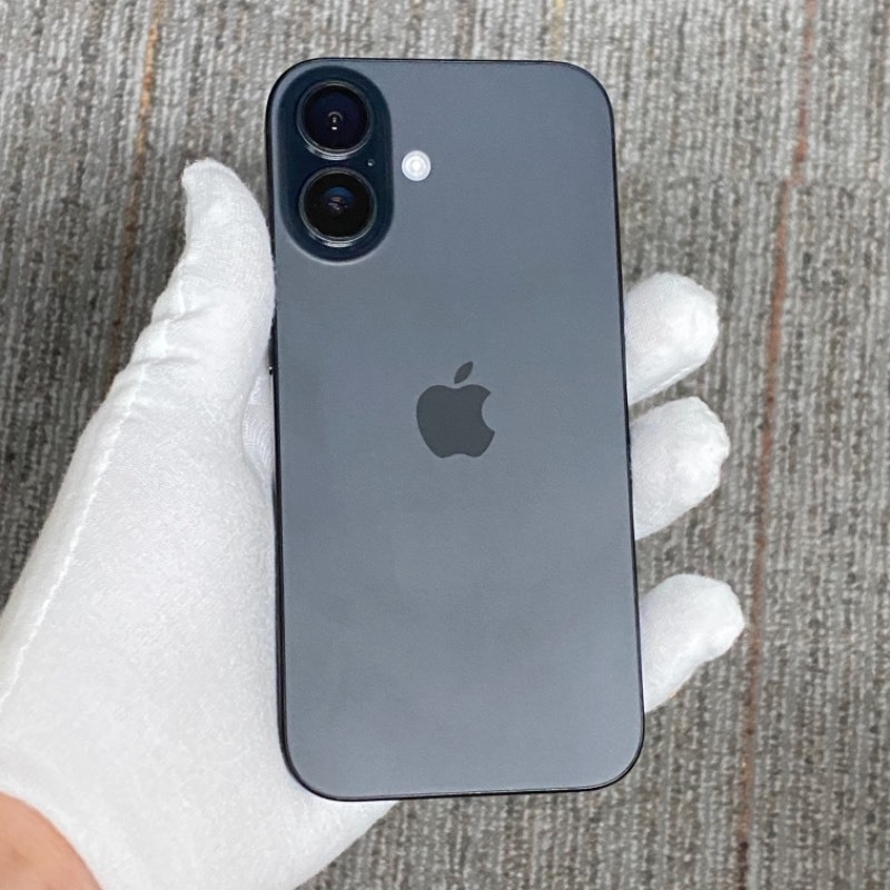 98新 苹果/iPhone 16 128GB 黑色 sim卡限制T-Mobile 编号19753
