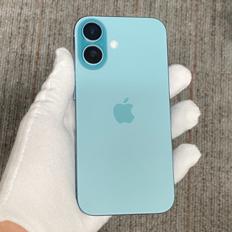 98新 苹果/iPhone 16 128GB 深青色 sim卡限制Ver 编号26495
