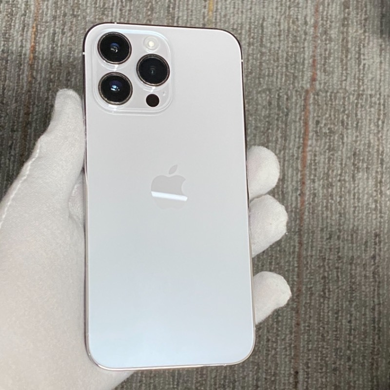 95新 苹果/iPhone 14 Pro Max 128GB 银色 无锁版 编号16084 
