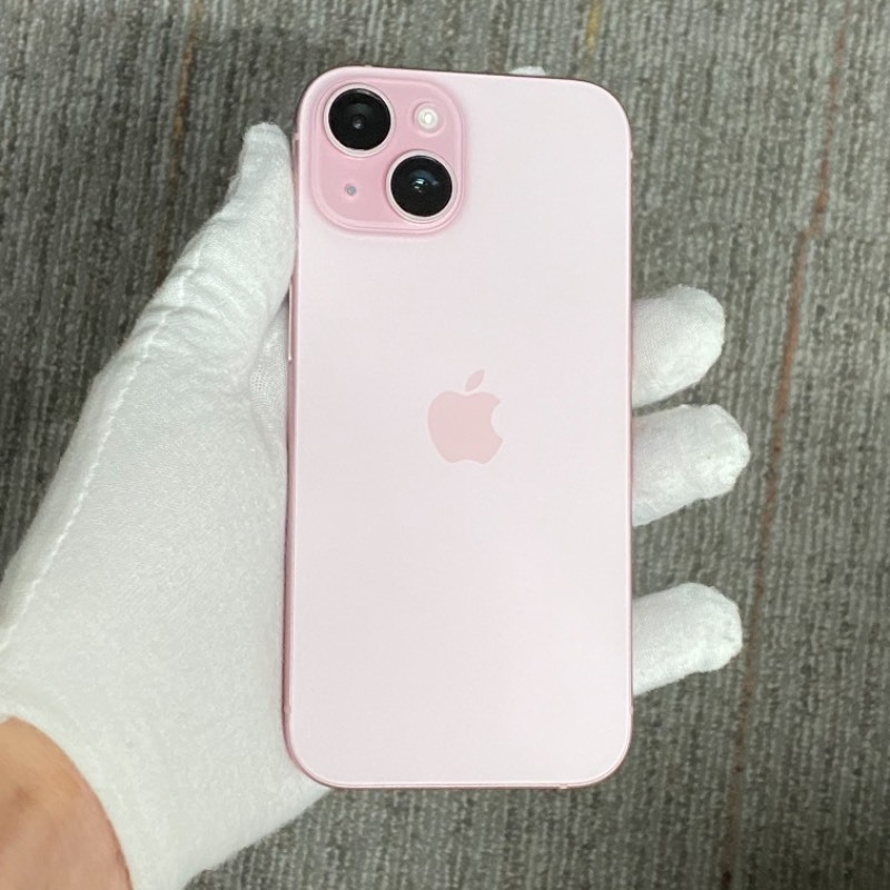 95新 苹果/iPhone 15 128GB 粉色 sim卡限制T-Mobile 编号92109 