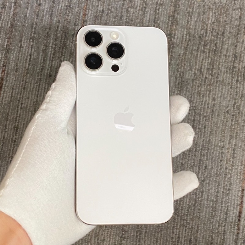 98新 苹果/iPhone 16 Pro Max 256GB 白色钛金属 sim卡限制ATT 编号51473 