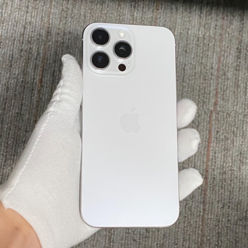 98新 苹果/iPhone 16 Pro Max 256GB 白色钛金属 sim卡限制ATT 编号21235 