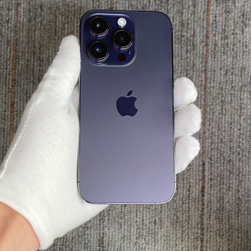95新 苹果/iPhone 14 Pro 256GB 暗紫色 国行 编号90294 