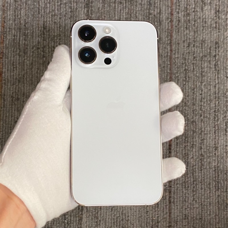 95新 苹果/iPhone 14 Pro Max 256GB 银色 国行 编号17496 