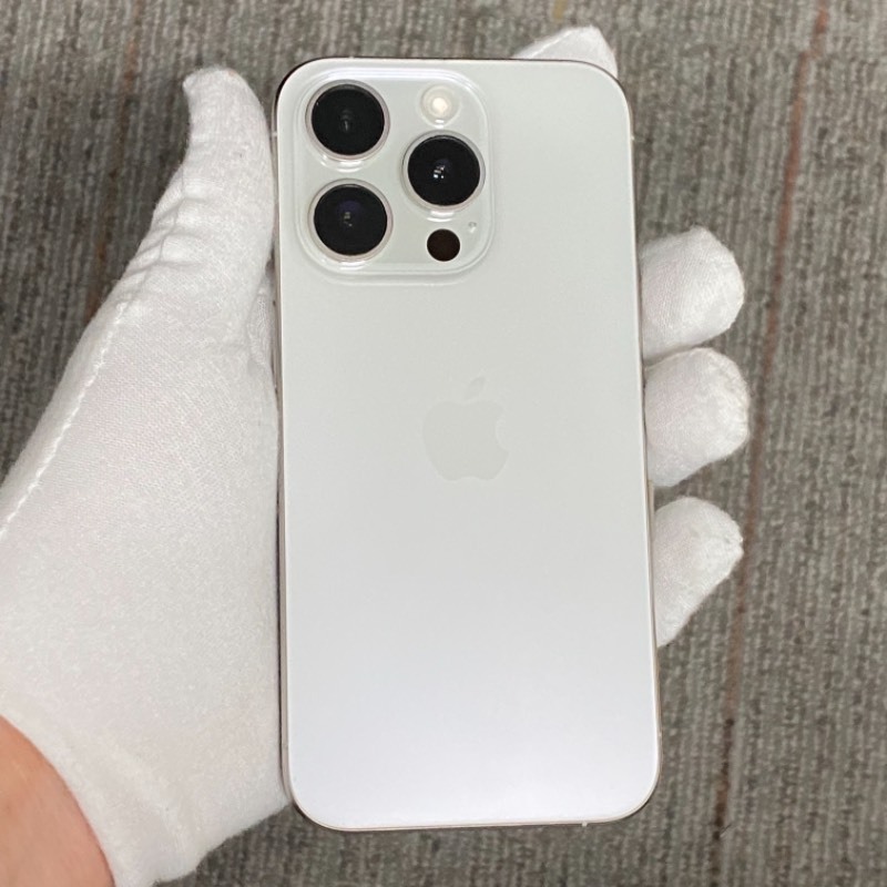 98新 苹果/iPhone 15 Pro 256GB 白色钛金属 sim卡限制ATT 编号54065 