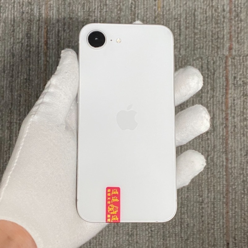98新 苹果/iPhone 16e 128GB 白色 sim卡限制T-Mobile 编号50854 
