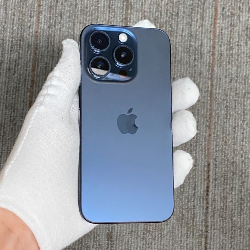 95新 苹果/iPhone 15 Pro 128GB 蓝色钛金属 国行 编号72279 