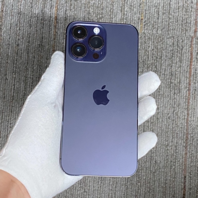 95新 苹果/iPhone 14 Pro Max 256GB 暗紫色 sim卡限制Ver 编号33937 