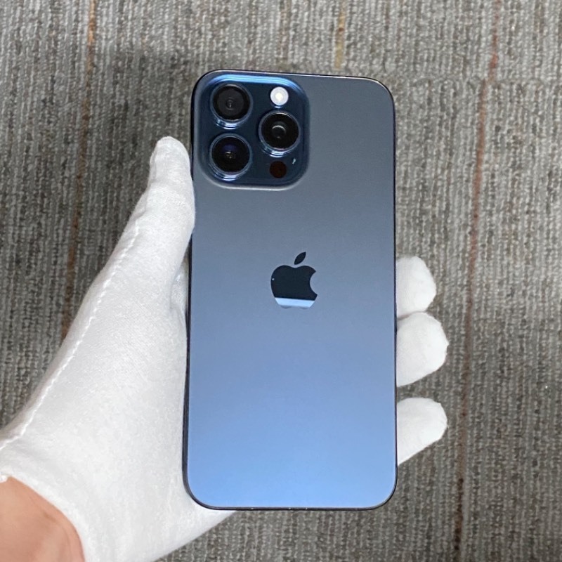 98新 苹果/iPhone 15 Pro Max 256GB 蓝色钛金属 sim卡限制T-Mobile 编号24270 