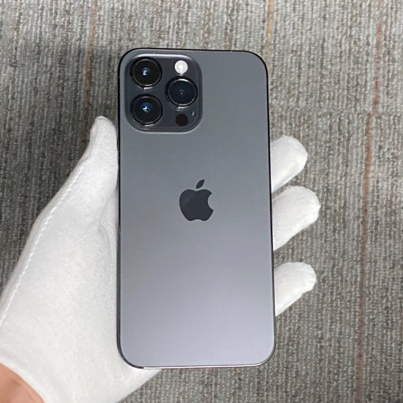 95新 苹果/iPhone 14 Pro Max 256GB 深空黑色 sim卡限制T-Mobile 编号92525 