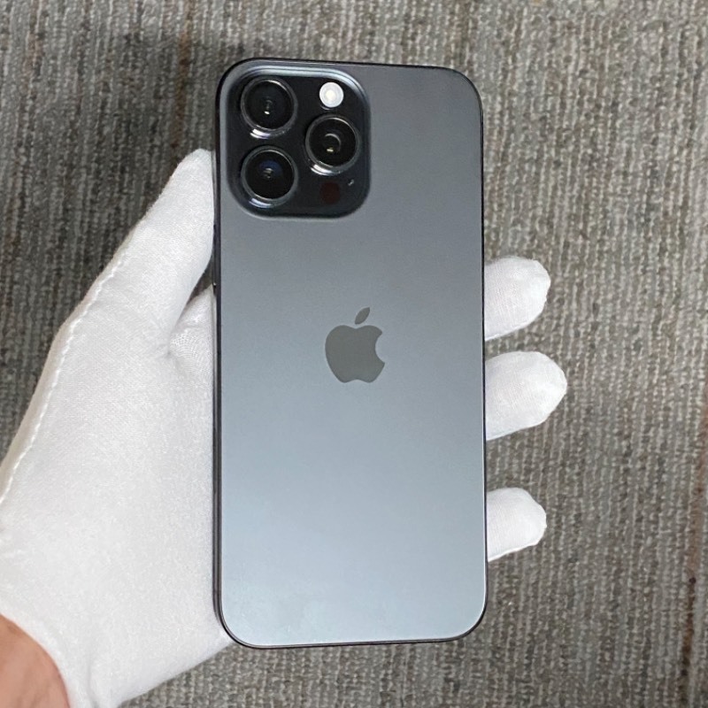 98新 苹果/iPhone 16 Pro Max 256GB 黑色钛金属 无锁版 编号75499 