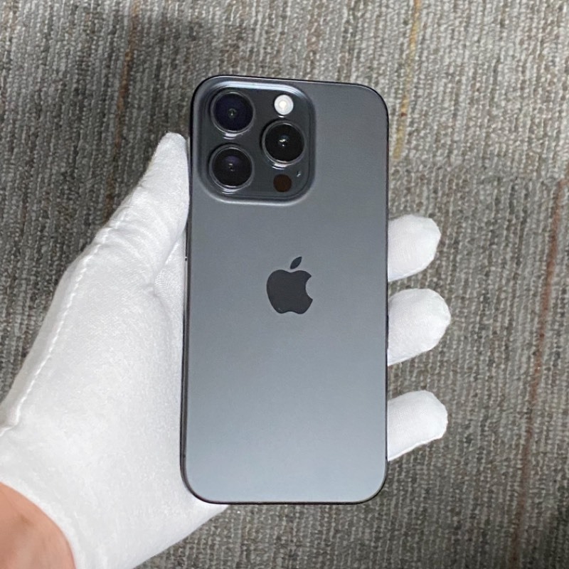 98新 苹果/iPhone 15 Pro 128GB 黑色钛金属 sim卡限制T-Mobile 编号14594 