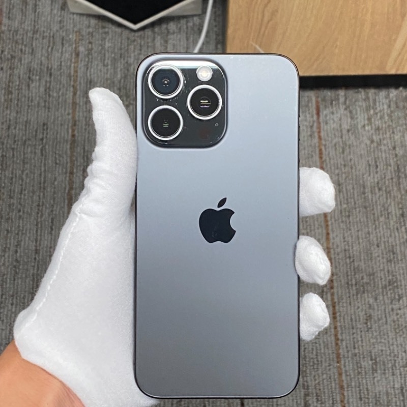 95新 苹果/iPhone 15 Pro Max 256GB 黑色钛金属 sim卡限制Ver 编号25715 