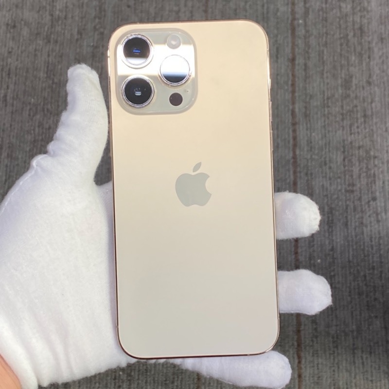 95新 苹果/iPhone 14 Pro Max 256GB 金色 sim卡限制ATT 编号08033