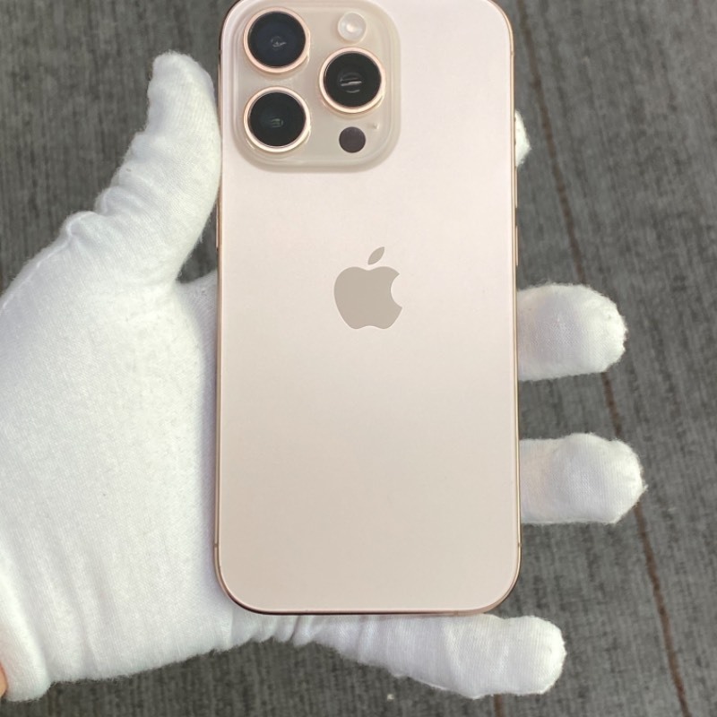 98新 苹果/iPhone 16 Pro 256GB 沙漠色钛金属 sim卡限制ATT 编号31420