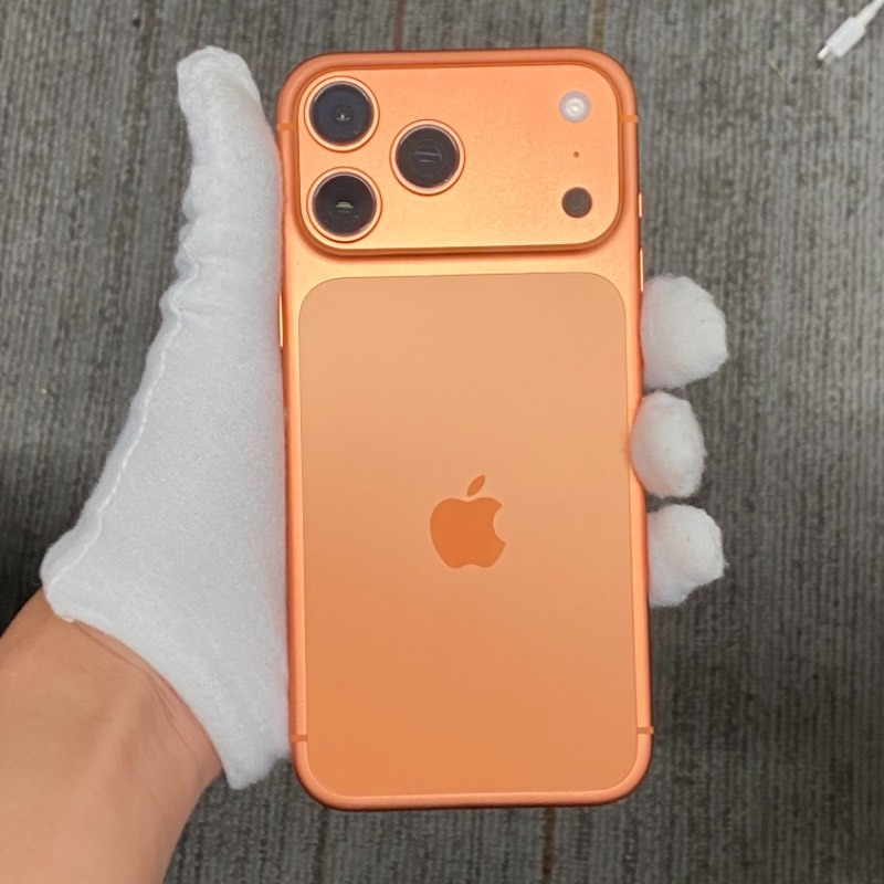 新机 苹果/iPhone 17 Pro Max 256GB 星宇橙色 sim卡限制ATT 编号28794 