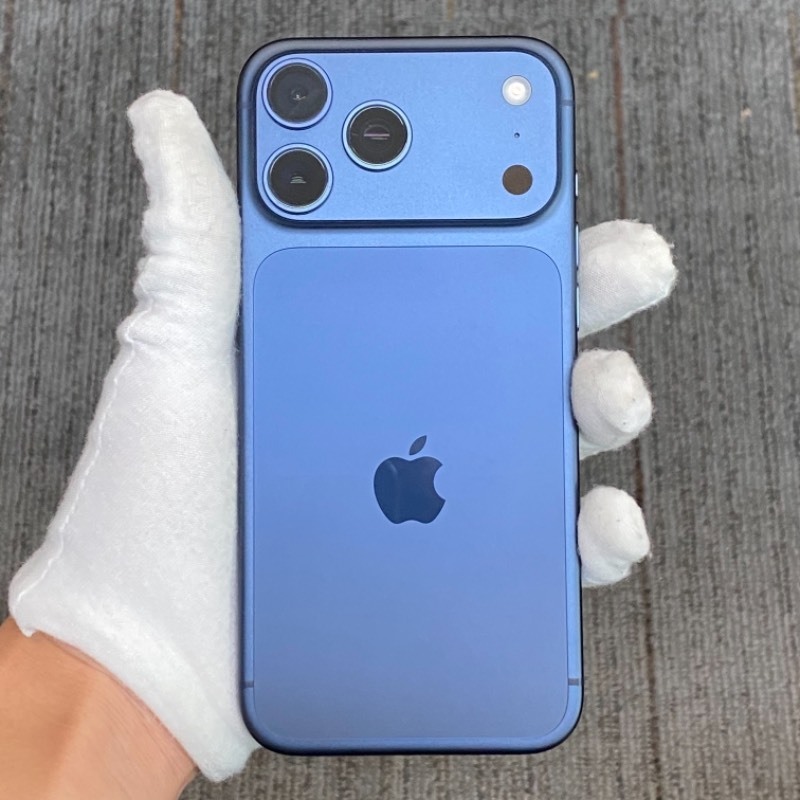 新机 苹果/iPhone 17 Pro Max 256GB 深蓝色 sim卡限制ATT 编号52595 
