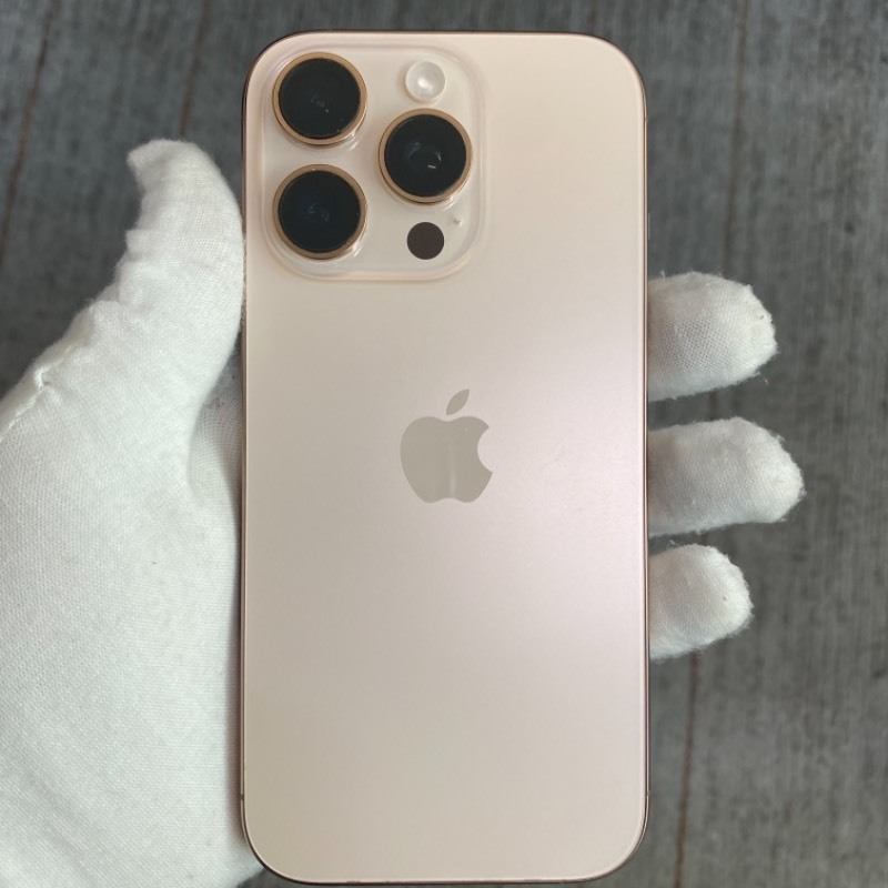 98新 苹果/iPhone 16 Pro 256GB 沙漠色 sim卡限制Ver 编号66250 