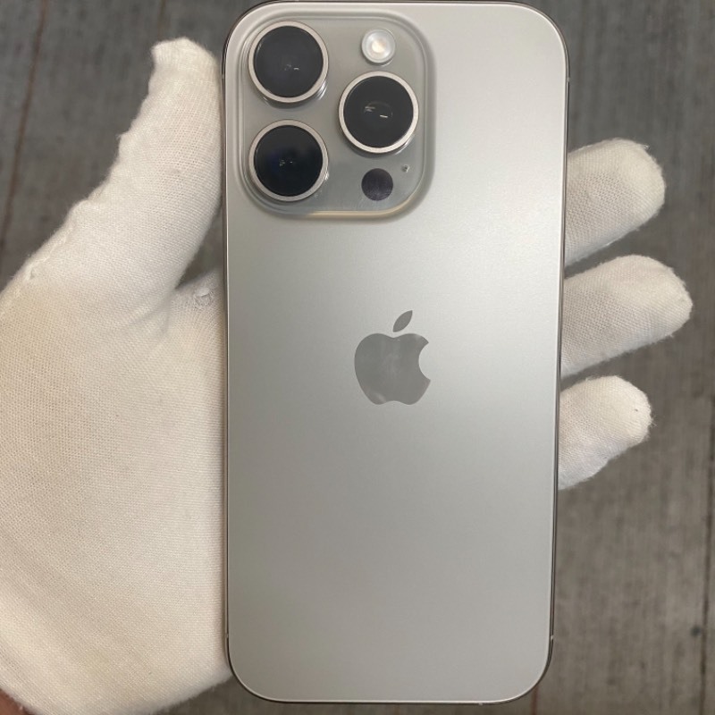 98新 苹果/iPhone 16 Pro 256GB 原色钛金属 sim卡限制SPE 编号33686 
