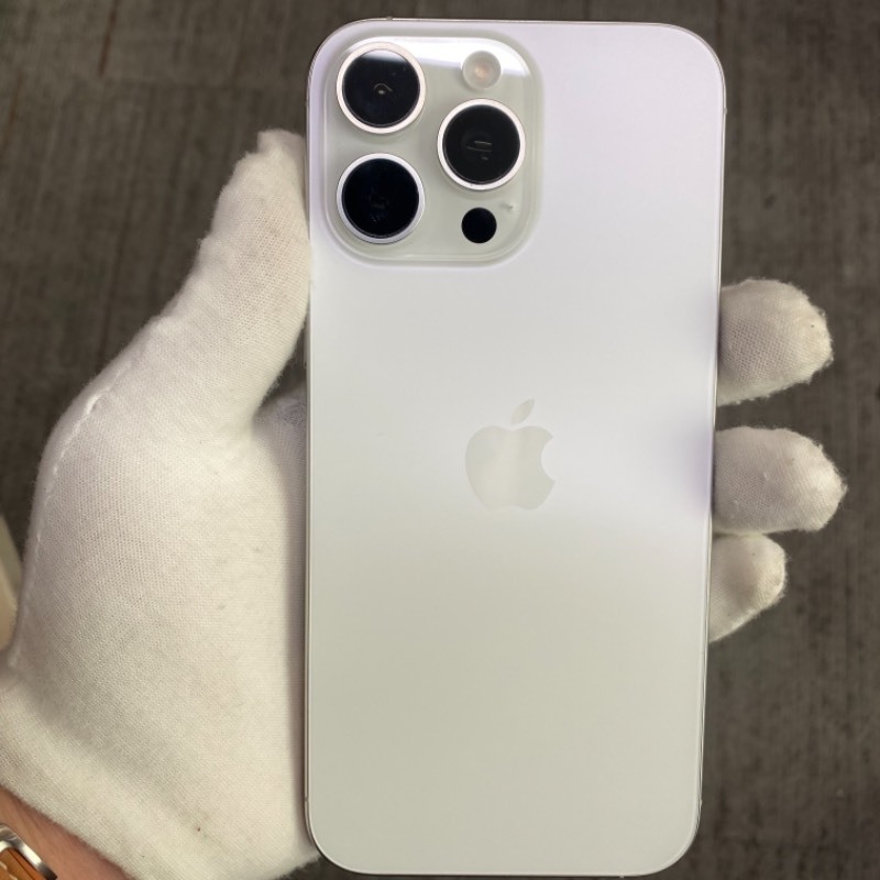 93新 苹果/iPhone 16 Pro Max 512GB 白色钛金属 无锁版 编号23254 