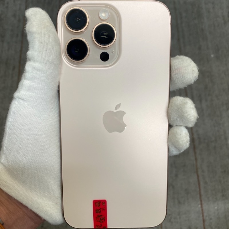 95新 苹果/iPhone 16 Pro Max 256GB 沙漠色钛金属 sim卡限制Ver 编号71058 