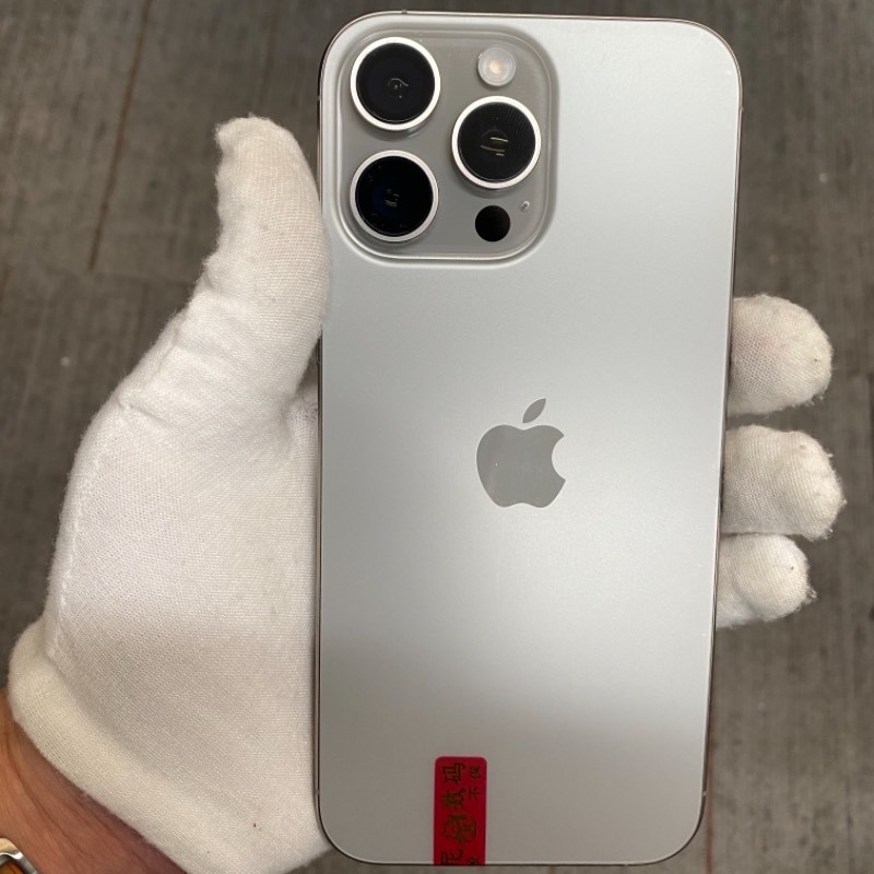 98新 苹果/iPhone 16 Pro Max 256GB 原色钛金属 sim卡限制Ver 编号34690 