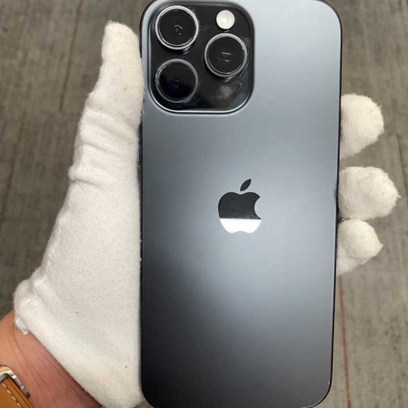 93新 苹果/iPhone 16 Pro Max 256GB 黑色钛金属 sim卡限制SPE 编号79896 